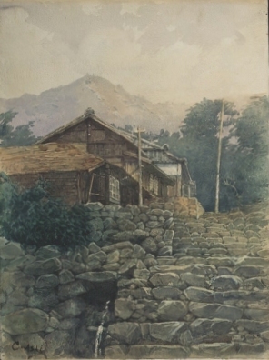 浅井  忠「農家風景」1887年頃.jpg